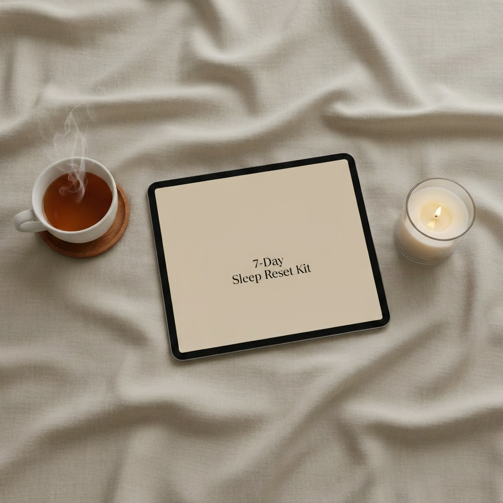 7-Day Sleep Reset Kit 🌙 | Digital Guide to Deeper, Natural Rest